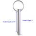 4 Pack 5/16 Diameter Quick Release Pins - 2-1/4 Usable Length - Marine Grade 316 Stainless Steel Bimini Top Pins - Buy Online on GoSupps.com