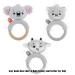 Fisher-Price Gray Koala Bear Knit Animal Teether: Baby Sensory & Teether Toy - Buy Online on GoSupps.com