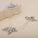 Opal Bridal Crystal Hair Pins - Handmade Rhinestone Wedding Accessories - Buy Online on GoSupps.com