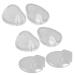 SUPVOX 3 Pairs Silicone Forefoot Pads Forefoot Pads Foot Pads Sandal Cushion Self-Adhesive for Flip-Flops Sandals High Heel