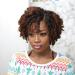 QITAQOTA Clearance Short Curly Wig with Bangs for Black Women - Afro Style Wigs for Women - Buy Online on GoSupps.com