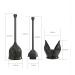 Hideaway Heavy Duty Toilet Plunger with Holder | Drip-free Bathroom Plunger with Cover - Buy Online on GoSupps.com