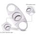 Cigar Boxs Humidors Cigar Cutter Guillotine Stainless Steel Sharp Blade Portable Sharp Double Blades with Gift Box 3 Pack - Buy Online on GoSupps.com