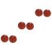 Healvian 6 Stk Schnitzwandwerk Toys Wood HandWerk Balls Massageball Play Set made of wood Chinese wenwan decoration acupressure ball wooden handicrafts decorate massage globe accessories