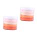 DOITOOL 2boxes Powder Puff Make up Tools Dry Puffs Dry Powder Pad Cushion Puff Cotton Pads for Face Makeup Dry Puff Eyeshadow Makeup Puffs Round Foundation Plastic Abs Miss
