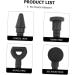 Frcolor Fascia-Head Muscle Device Accessories Deep Tissue Massage & Vibration Relaxation 9x6x2cm Black - Buy Online on GoSupps.com