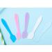 100pcs Reusable Plastic Spatulas - Cosmetic Scoop Stick Applicators for DIY Masks Creams & Skin Care (Purple - Buy Online on GoSupps.com