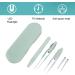 Baby Ear Cleaner Set with LED Flashlight - Ear Wax Remover and Nose Care Tool for Children (Green) - Buy Online on GoSupps.com