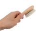 Walfront Wooden Baby Hair Brush and Comb Set - Soft Goat Bristle Brush for Newborn Hair Grooming - Buy Online on GoSupps.com