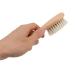 Baby Hairbrush Set with Goat Bristles | Newborn Hairbrush for Lacteal Scab Prevention | Double Sided Comb | Wooden | Ideal Gift - Buy Online on GoSupps.com