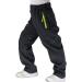 LANBAOSI Kids Waterproof Hiking Pants - Grey - Size 8 | Warm Fleece Lined - Buy Online on GoSupps.com
