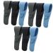 Minkissy 9-part manual razor set Razet case protective cover for razor one Blade Pro razor accessories Razor protective case Case for men shaving accessories silicone bag