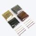 WSLCN 200 Pieces Hair Clips Set - 5cm Wave Metal Hairpins for Girls & Women - Brown Basic Hair Accessories - Buy Online on GoSupps.com