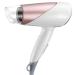 ADITAM 2000W Portable Folding Hair Dryer Radiation Free Ionic Infrared Low Noise Compact Blow Dryer Best Green Pink/Pink Double The Comfort