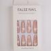 Xerling 24Pcs Cloudy Design Long Coffin False Nails - Colorful Press-On Tips for Women & Girls - Full Cover Fake Nails (Pattern H - Buy Online on GoSupps.com