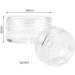 Huayue 80-Piece Transparent Cosmetic Containers Set - Empty Cans for Creams Lip Balm Candles & Nail Art - Ideal Travel & Sample Jars - Buy Online on GoSupps.com