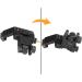 Feyachi 45 Degree Offset Iron Sights Set - Flip Up BUIS Rapid Transition Backup Front & Rear Sights for Picatinny Weaver Rails - Buy Online on GoSupps.com