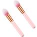 IWOWHERO 2pcs Professional Makeup Brush Makeup Brushed Highlighter Makeup Brushs Makeup Powder Brush - Buy Online on GoSupps.com