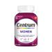 Cen"trum Women World's No.1 Multivitamin with Biotin Vitamin C & 21 vital Nutrients for Overall Health Radiance Strong Bones & Immunity (Veg) Pack of 50 tablets