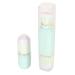 Portable Double Headed Retractable Makeup Brush Set - Blue Capsule Design for Travel | Powder Blush Tool Kit - Buy Online on GoSupps.com