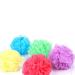 Lurrose 8pcs Mesh Pouf Shower Balls | Bath Sponge Loofah Set for Home Bathing - Buy Online on GoSupps.com
