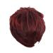 Kashyk women's wig short curly hair + pony wig natural red wig heat -resistant artificial wig wig of everyday life