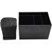 Hair Scissors Barber Storage Box Holder Hair Brush Organizer Black Hairdressing Groomer Tool Box Hairdressing Groomer Tool Box - Buy Online on GoSupps.com