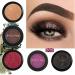 Phoera Cream to Powder Waterproof Glitter Eyeshadow Palette - Champagne - Buy Online on GoSupps.com