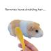 HuggleBrush Original Yellow Guinea Pig & Rabbit Small Pet Grooming Brush - De-shedding Tool for Bonding - Buy Online on GoSupps.com