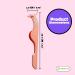 Deco Life Eyelash Applicator Tool Precision Lash Tool for Effortless Application Eyelash Applicator Tool Stainless Steel Eyelashes Applicator for Loading and Unloading False Eyelashes - Rose Gold - Buy Online on GoSupps.com