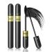 2 PCS Thrive Mascara 2 In 1 4D Lash Cosmetics Vibely Mascara 5x Longer Waterproof telescopic mascara For Natural Lengthening And Thickening Effect Long-Lasting Dense Curled No Clumping
