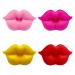 Hixnug funny baby pacifier soft silicone cute design with 4 colors kisses lips teeth pacifier for babies and toddlers gift to the shower