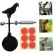 Resetting Target Metal Target Bird Design Practice Board Indoor Outdoor Target Toy - Buy Online on GoSupps.com