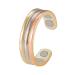 Enercoppex copper ring for arthritis and joints magnetic therapy ring made of pure copper 3500 gauss effective magnet healthy jewelry gift (CPR-0013)