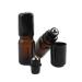 6 Pack Amber Glass Roller Bottles - Refillable 5ml Essential Oil Containers with Metal Roller Ball - Perfect for Lipstick & Attar - Buy Online on GoSupps.com