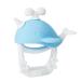 Never Drop Teething Toys for Babies  Baby Mitten Silicone Teether for Soothing Teething Pain Relief  Baby Chew Toys for Sucking Needs (Whale)