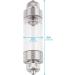 Buy Dadabig CO2 Bladder Meter - Dual Head Regulator & Inline Diffuser for Aquarium CO2 Control | International Shipping Available - Buy Online on GoSupps.com