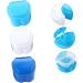 Coheali Travel Container for Prosthesis - 3-Part Storage Box for Artificial Teeth | Durable & Portable Fake Tooth Holder Case - Buy Online on GoSupps.com