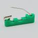 ibotti Curved Safety Pins 50-Count Green - Basting Pins for Quilting Size 1 with Grip Covers - Buy Online on GoSupps.com