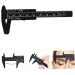 R gle de pochoir sourcils outil de mesure r gle sourcils r glable avec pied coulisse coulissant guide mise en forme des professionnel pour pochoir maquillage et tatouag - Buy Online on GoSupps.com