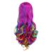 Ateid 70cm Long Wavy Multicolor Wig for Women | Includes Wig Cap | Shop Now! - Buy Online on GoSupps.com