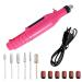 Pirhosigma Electric Nail Drills Nail File KitManicure Pedicure PolishingFilerPortablefor Acrylic Nails