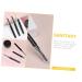 100 Pcs Eyelash Comb Set with Lids - Ideal Eyebrow Shaping & Lash Brushes for Women | Perfect Hair Line Combs - Buy Online on GoSupps.com