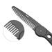 JinZeFa Stainless Steel Folding Beard Comb - Portable Anti Static Comb for Men's Mustache Styling - Buy Online on GoSupps.com