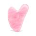 GEMSCITE | Gua Sha Stone | Face Manual Massage Tool Original | Rose Quartz | Scraping | Heart Shaped | for Body Skin Beauty Facial | Face Slimming - Wholesalegemshop