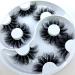 HBZGTLAD 2021 25mm 3D Faux Mink Cross False Eyelashes - 5 Pairs of Handmade Thick Eye Lashes for Stunning Makeup | International Shipping Available - Buy Online on GoSupps.com