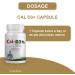 Cal D3+ Capsule for Calcium Supplement Highly Absorbed Essential for Strong & Healthy Joints 60 Counts - Buy Online on GoSupps.com