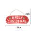 ORFOFE Emblems Ornament Christmas Signs Iron Christmas Door Signs Decorations Decorative Items Window - Buy Online on GoSupps.com