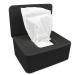 Lectorias PP material Wet wipes box handkerchief container cosmetic towels box damp toilet paper donor box adults tissue box sealed wet wipes box with lids black