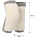 Buy Men's & Women's Cashmere Knee Braces | Thermal Wool Knee Warmers for Cycling Skiing & Running - Grey - Buy Online on GoSupps.com